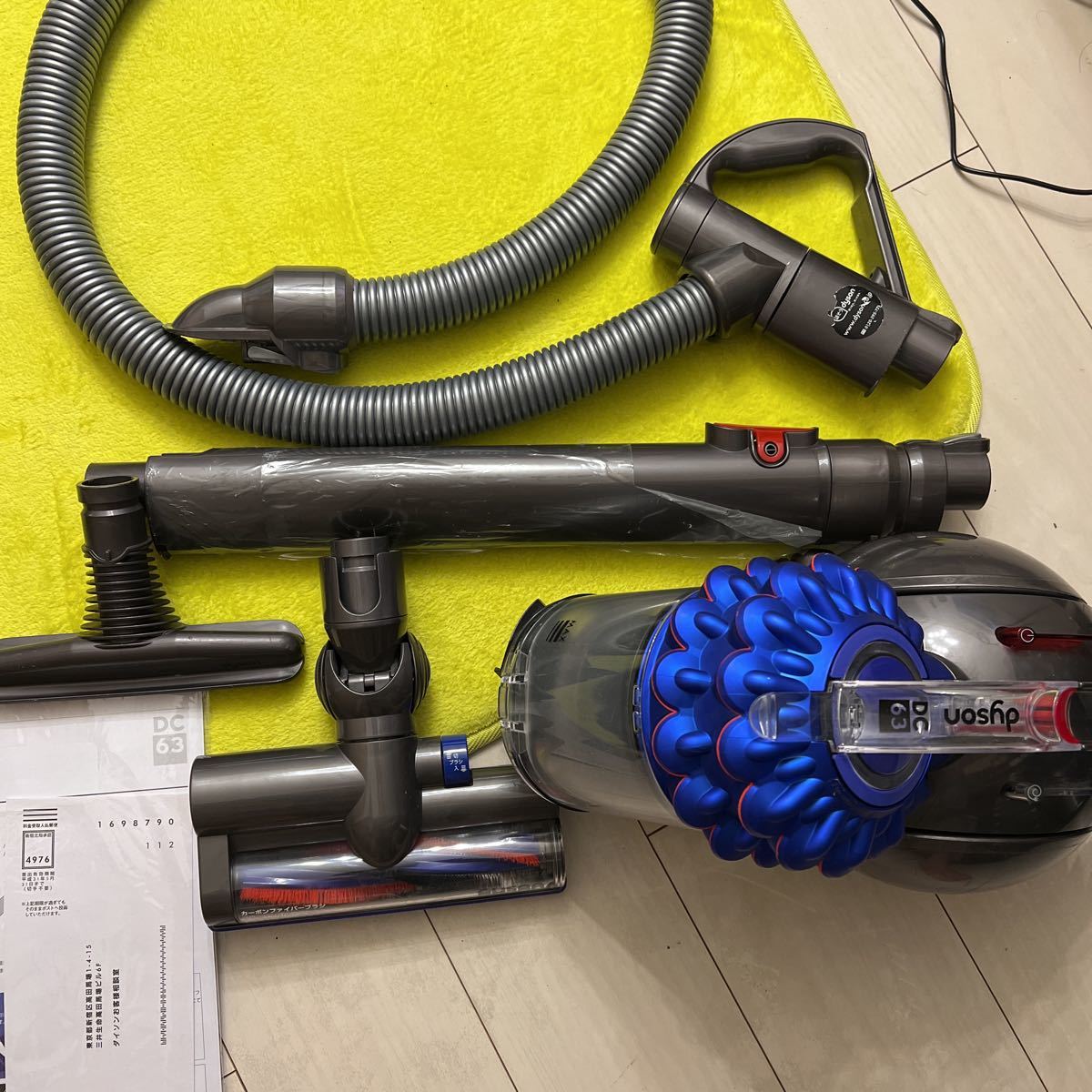 【新品】【送料無料】Dyson ダイソン 純正 モーターヘッド ワイドモデル【幅250mm】DC58 DC59 DC61 DC62 V6 ⑩