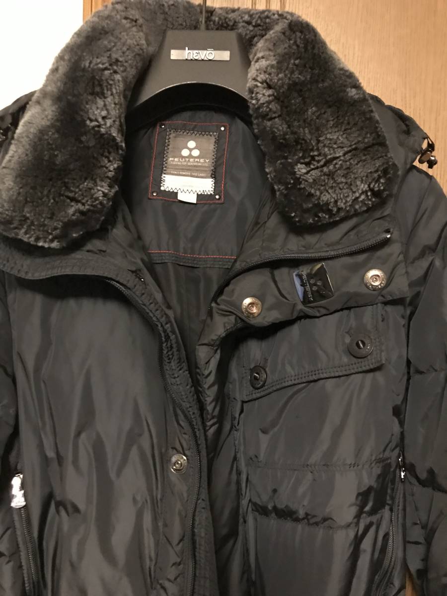 【目立った傷や汚れなし】美品 PEUTEREY ピューテリー IRON ネイビー ダウンジャケット（検）ラルディーニ タリアトーレ タトラス