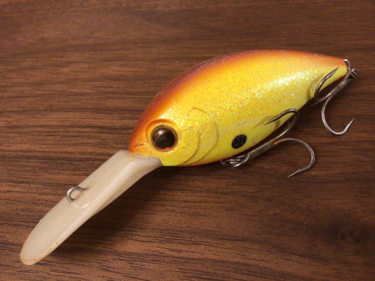 【傷や汚れあり】Y★良品★エバーグリーン Combat Crank 320“BONE”コンバットクランク320“ボーン素材” 廃番カラー