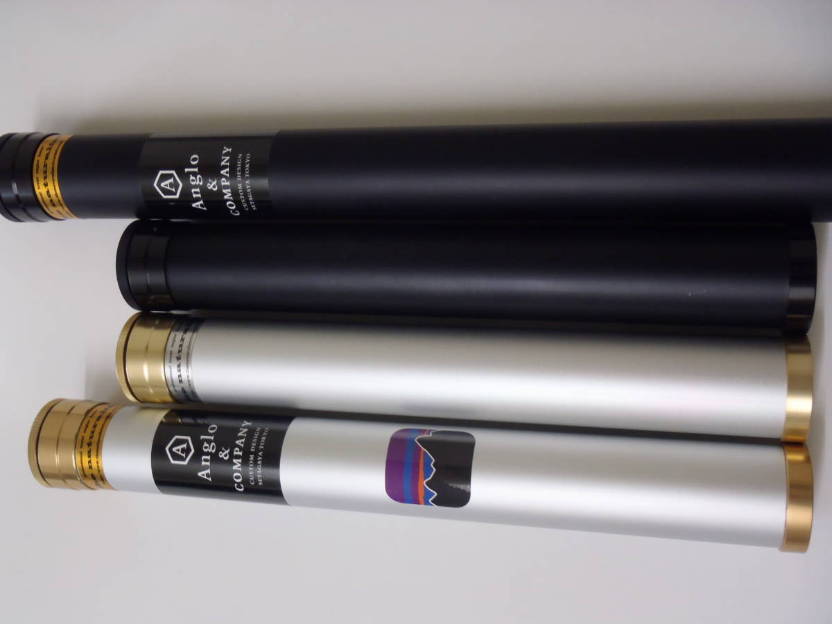 【目立った傷や汚れなし】【美品】Anglo & COMPANY／アングロ＆カンパニーオリジナル ロッドチューブ + ANGELロッドチューブ