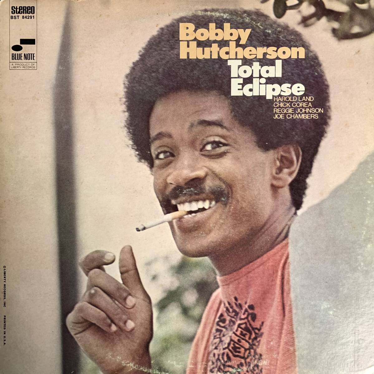 【やや傷や汚れあり】【LPレコード】Bobby Hutcherson / Total Eclipse / Jazz / Sampling Source / US盤 / ジャズ名盤 / 1968