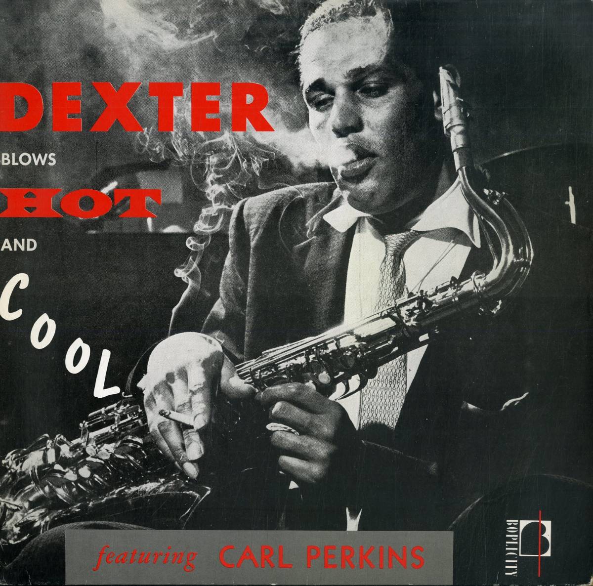 【目立った傷や汚れなし】A00543537/LP/デクスター・ゴードン feat. カール・パーキンス「Dexter Blows Hot