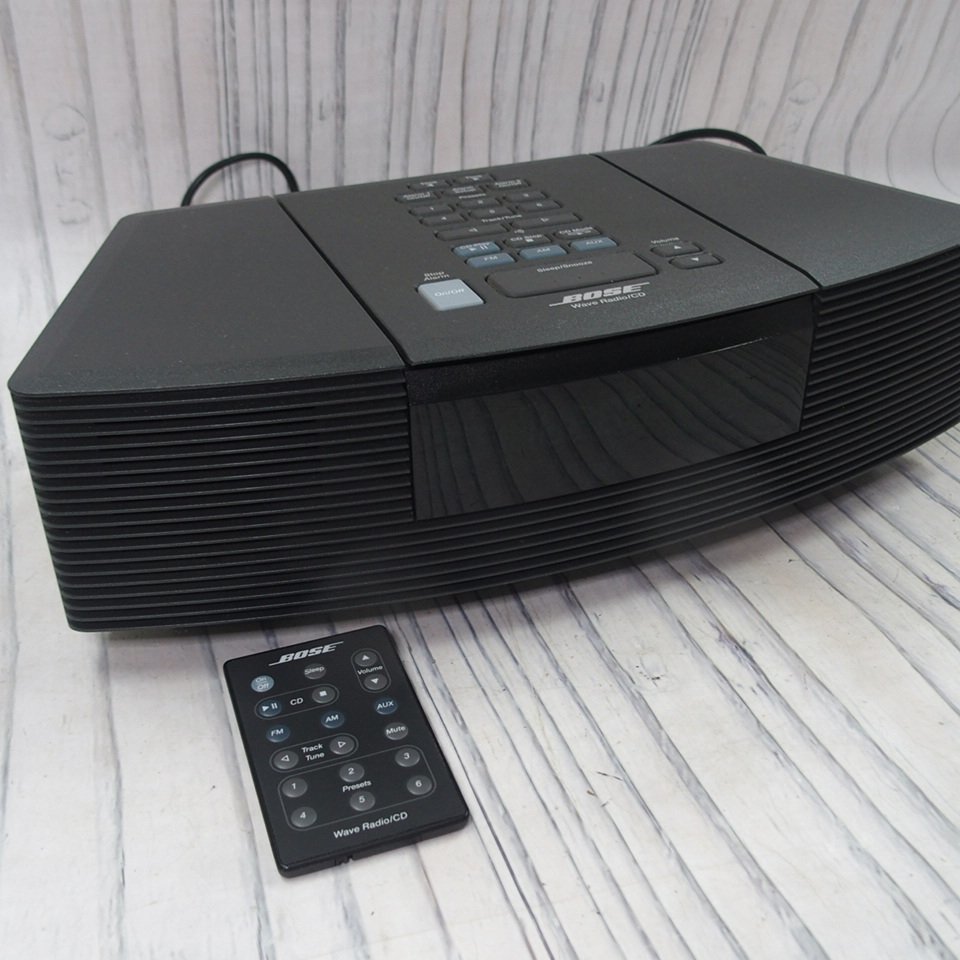 【やや傷や汚れあり】m002 URA【BOSE ボーズ ウェーブ ラジオ WAVE RADIO AWRC/0Q CDプレーヤー ラジオ AM