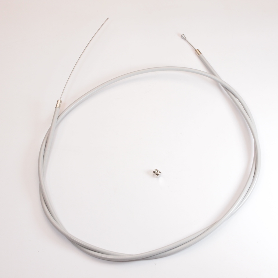 【未使用】Clutch cable BGM ORIGINAL Vespa 50s 90 100 ET3 ベスパ グレー クラッチケーブル