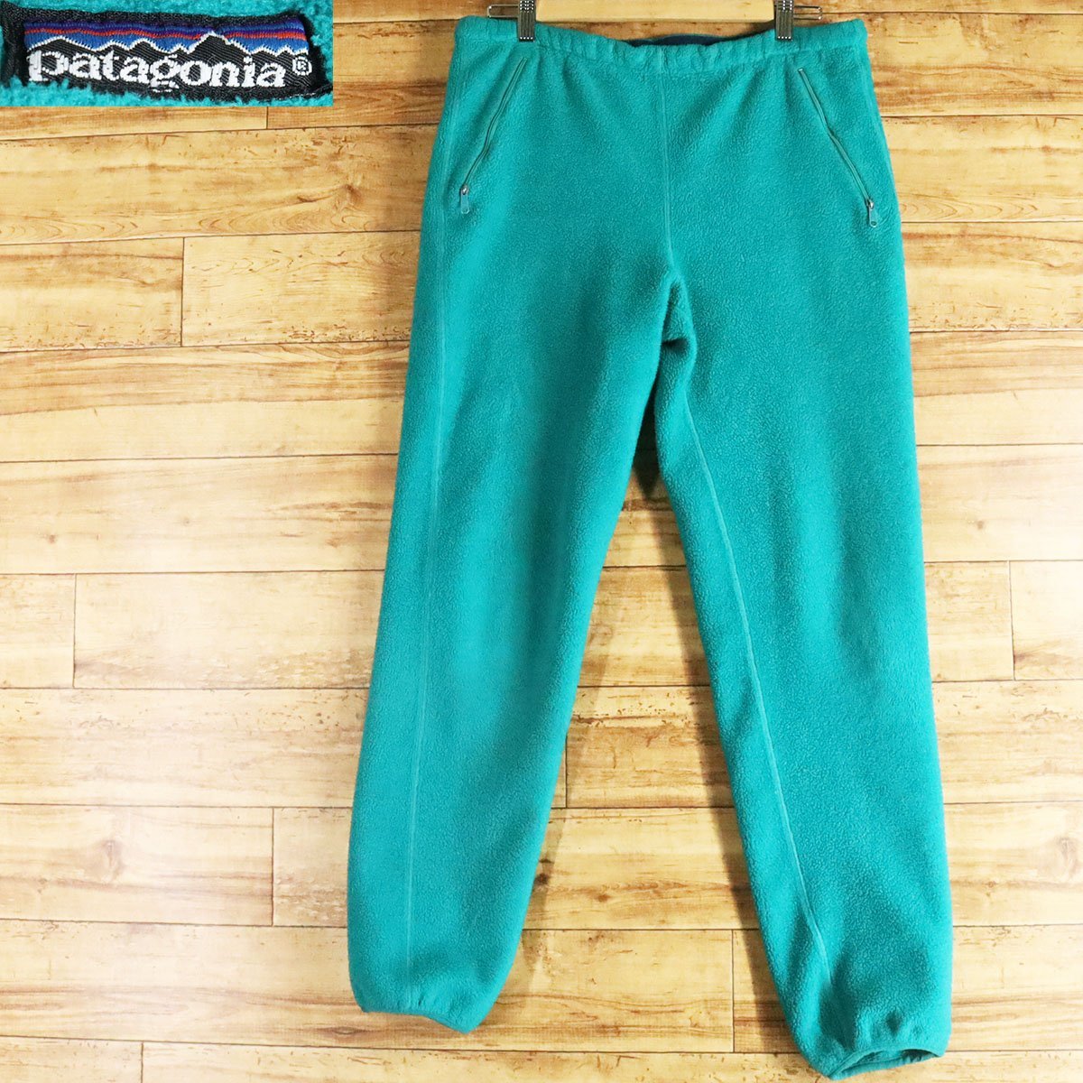 【目立った傷や汚れなし】J2S/R4.252 アメリカ古着 patagonia パタゴニア フリースパンツ アウトドア ジョガーパンツ