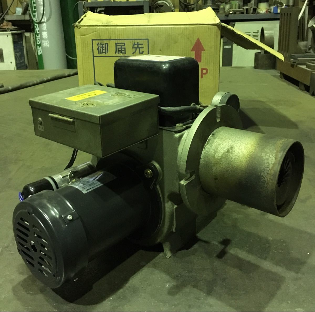 オイルバーナー 加藤鉄工のパイロットオイルバーナーGPN10 灯油バーナー モーター新品の落札情報詳細 ヤフオク落札価格検索 オークフリー