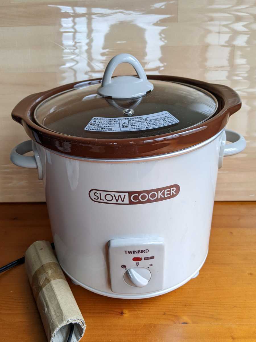 【SALE／102OFF】 ツインバード スロークッカー ホワイト TWINBIRD EPD819W 電気鍋 onishidenso.co.jp