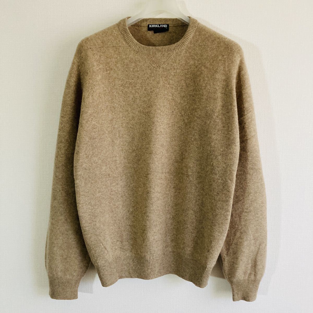 【未使用に近い】90s ” 肉厚 カシミア ” コストコ KIRKLAND カークランド カシミア ニット セーター バランタイン ロロ