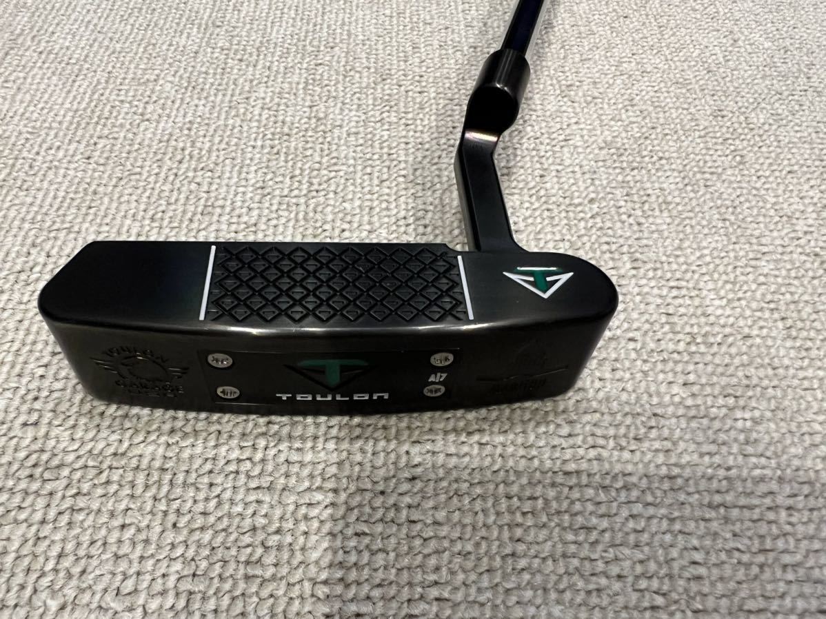 【やや傷や汚れあり】★売切り★【人気モデル】オデッセイ TOULON SAN DIEGO 2020年 レフティ パター 34インチ ピン型