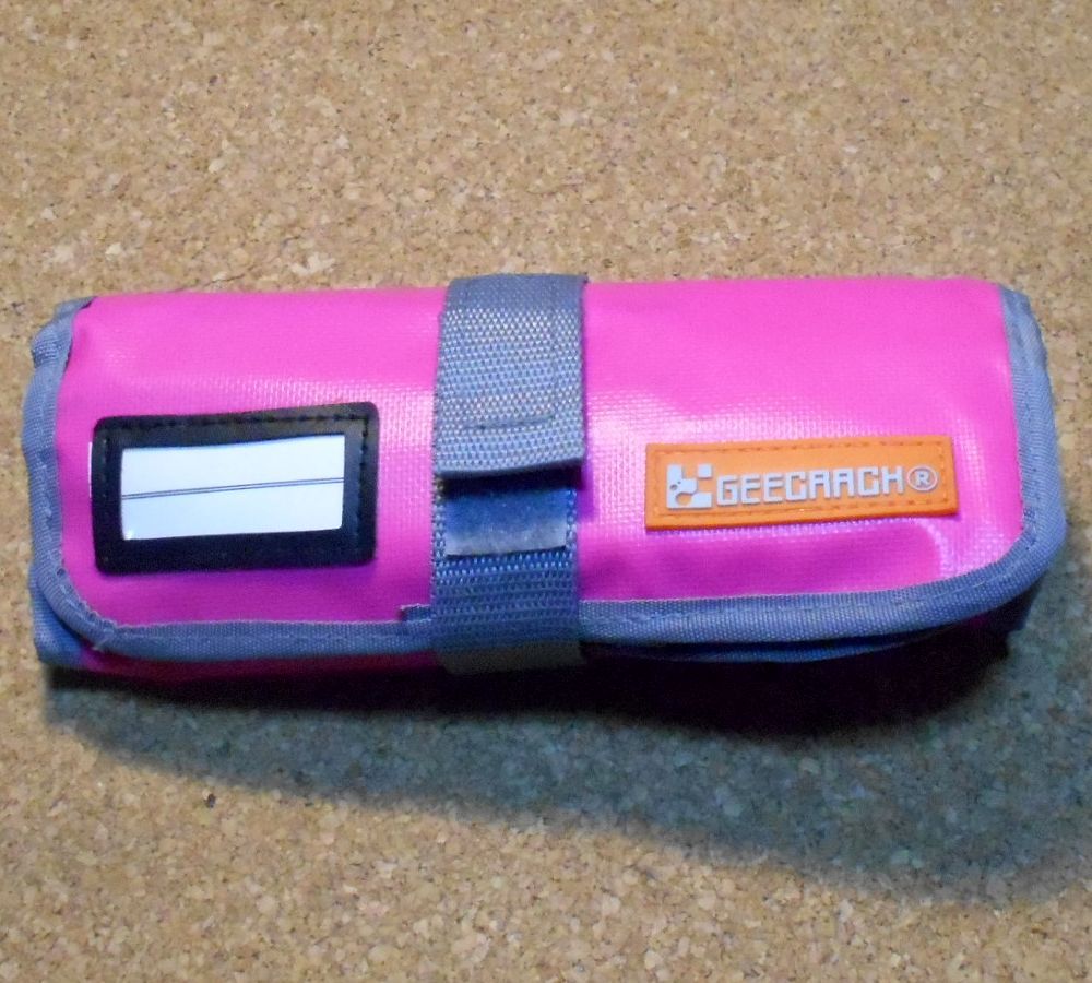【傷や汚れあり】GEECRACK ジークラック ジグロールバッグ 2 タイプA JIG ROLL BAG 2 TYPEA ピンク の落札情報