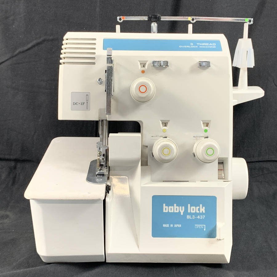 【傷や汚れあり】baby lock ジューキ ベビーロック BL3437 ロックミシン＊現状品の落札情報詳細 ヤフオク落札価格検索 オークフリー