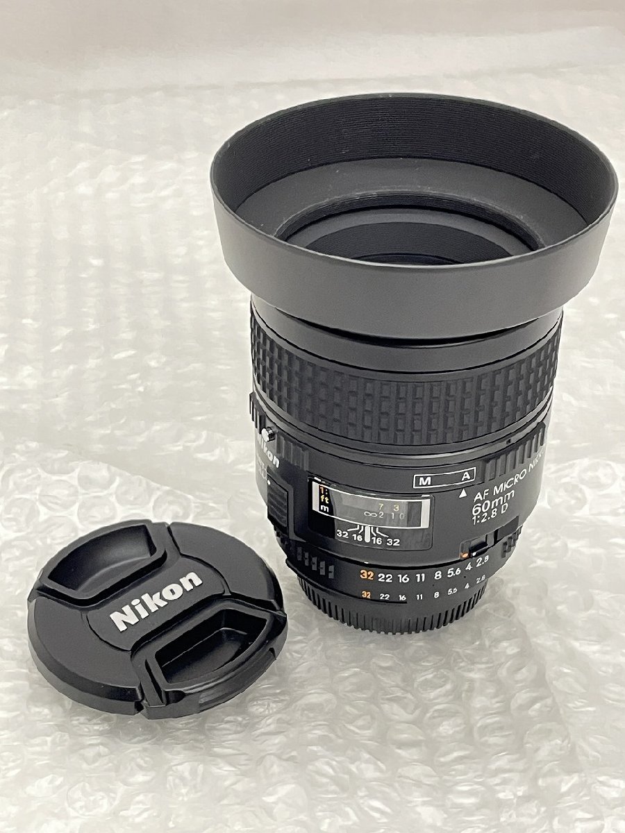【目立った傷や汚れなし】 【Nikon ニコン 標準系マイクロレンズ AI AF MicroNikkor 60mm f/2.8D ロング