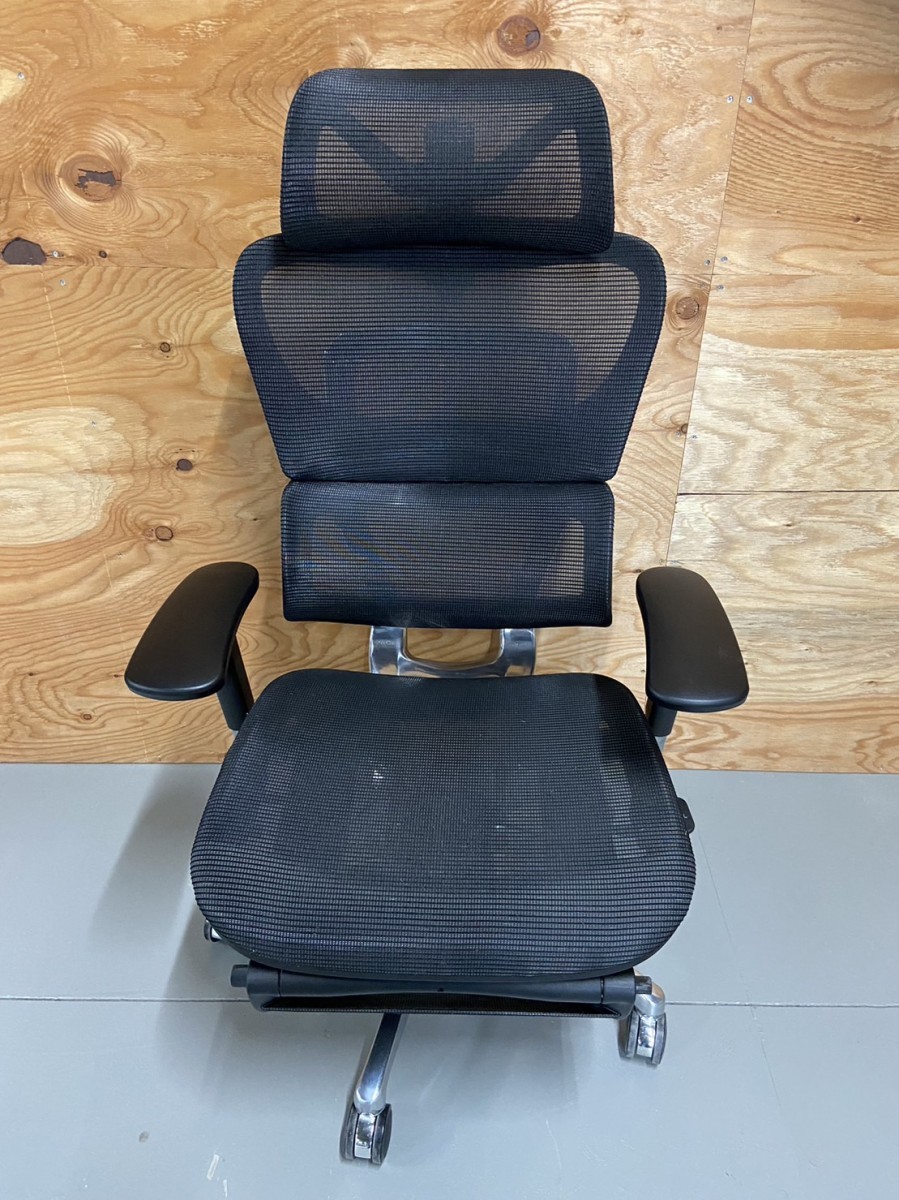 【傷や汚れあり】COFO コフォ Chair Premium デスクチェア FCCXB カラー、ブラック 重量26kg イス ワークチェア