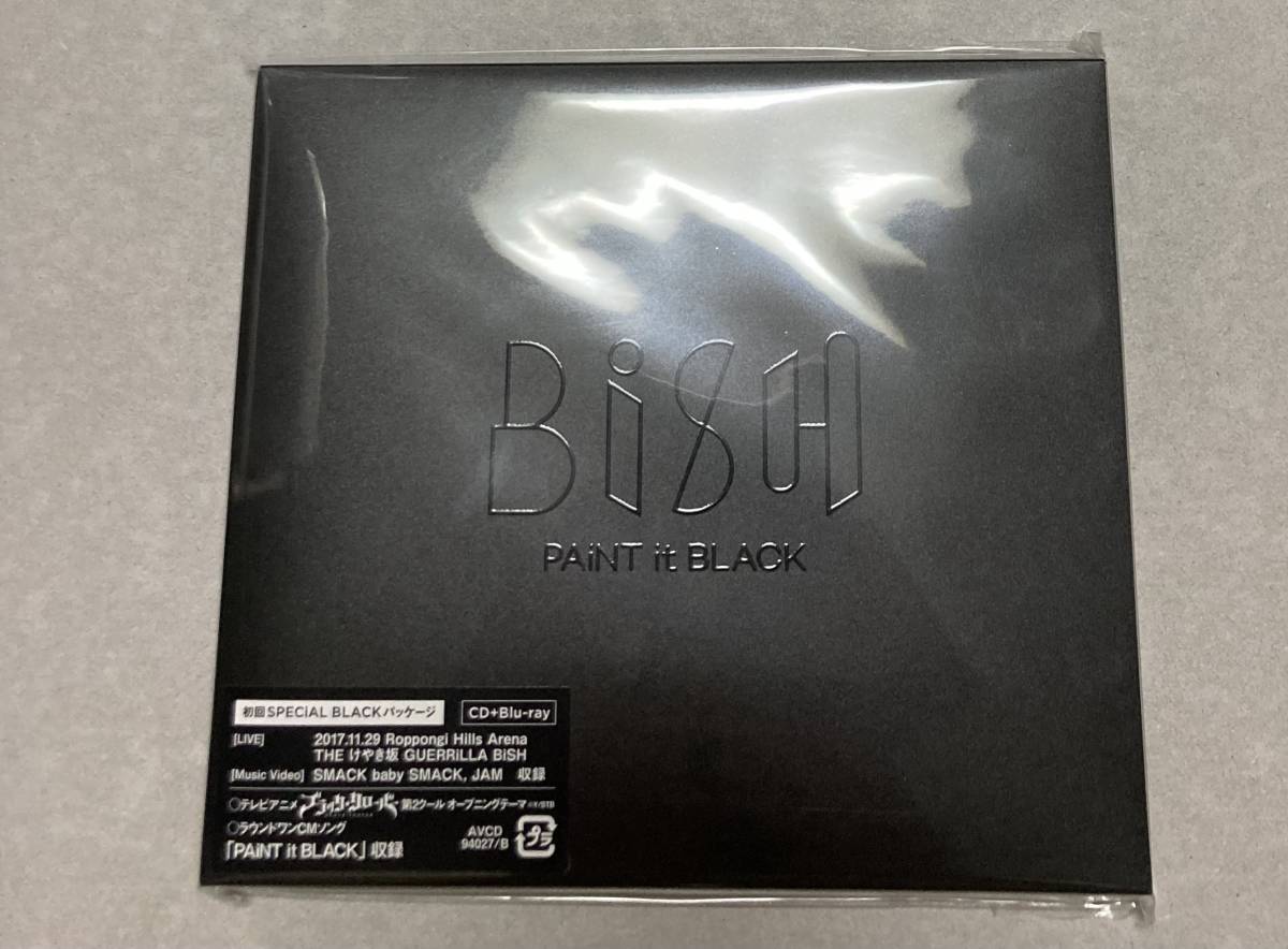 【目立った傷や汚れなし】CD BD BiSH PAiNT it BLACK 初回限定盤 使用品 アイナ・ジ・エンド チッチ モモコグミ