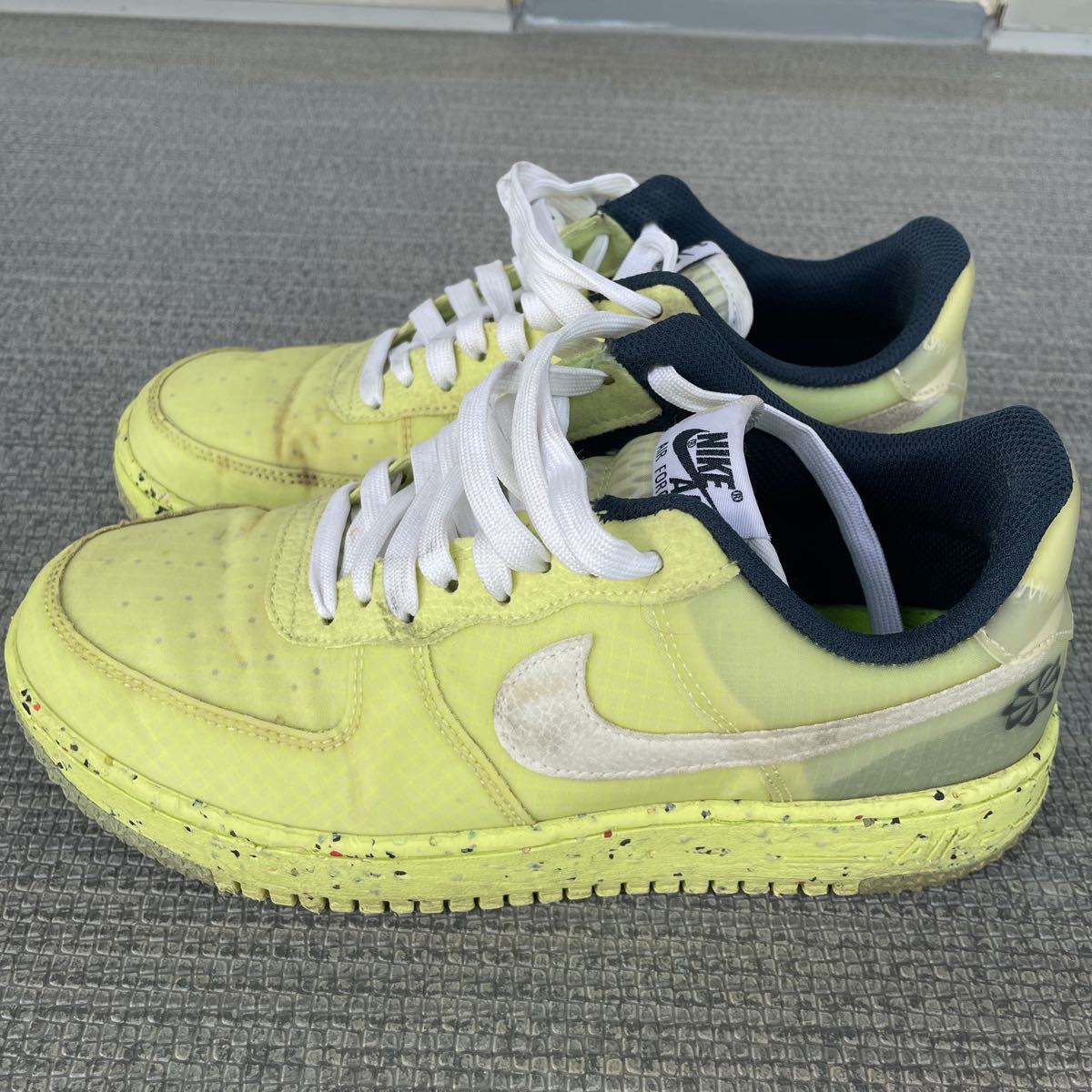 【やや傷や汚れあり】NIKE AIR FORCE 1 LOW CRATER LEMON TWISTナイキエアフォース1 26.0の落札情報詳細