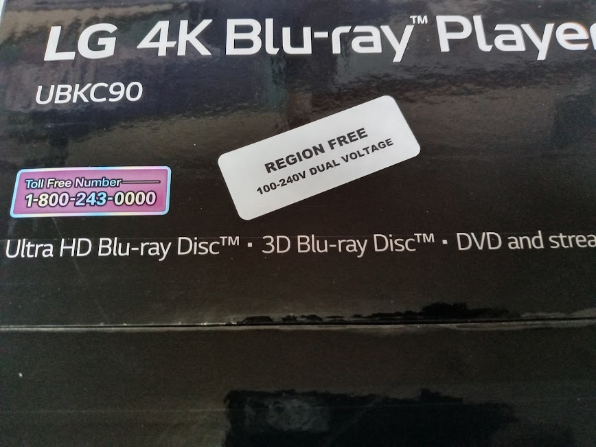 【目立った傷や汚れなし】リージョンフリー ブルーレイ 4K プレイヤー アマゾン購入 LG製品 備品の落札情報詳細 ヤフオク落札価格検索