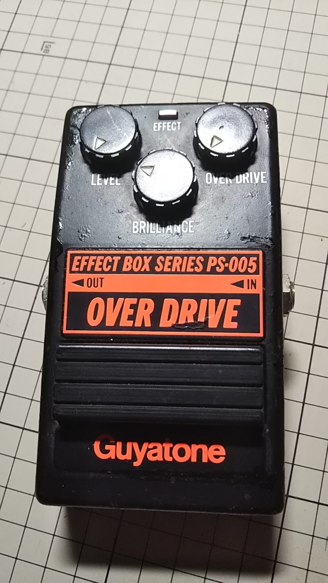 Guyatone EFFECT BOX SERIES PS005 OVERDRIVE グヤトーン オーバードライブ LOUDNESS