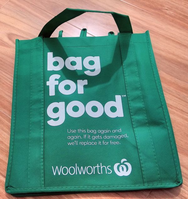 【新品】新品 ウールワース Woolworths エコバッグ 不織布 トートバッグ 海外スーパー オーストラリア 7の落札情報詳細
