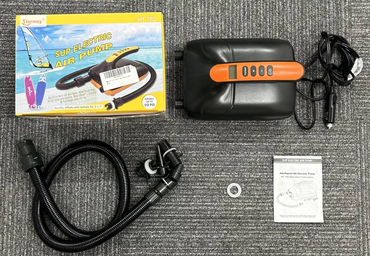 【傷や汚れあり】SUP ELECTRIC AIR PUMP 電動 エアーポンプ 空気入れ HT782の落札情報詳細 ヤフオク落札価格検索 オークフリー