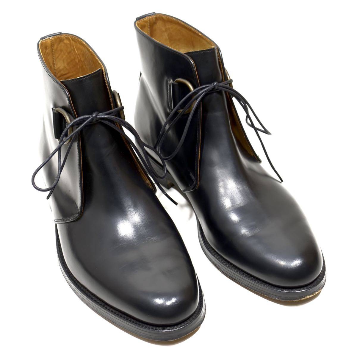 【目立った傷や汚れなし】《極美品 /英国製》Alfred Sargent アルフレッドサージェント ワンアイレットチャッカ UK8 26