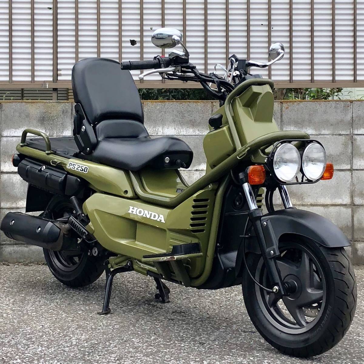 【中古】ホンダ PS250 後期型 丸目2灯 MF09 書類付き 現状 検】フォルツァ マジェスティ ビッグスクーター の落札情報詳細