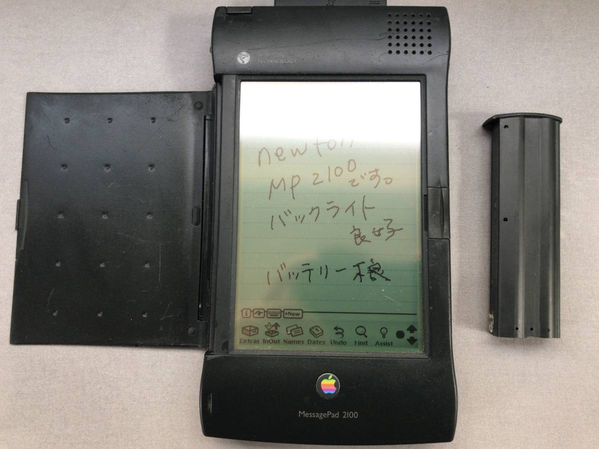 Apple Newton MessagePad 2100 アップル ニュートン メッセージパッド 動作します！の落札情報詳細 ヤフオク落札
