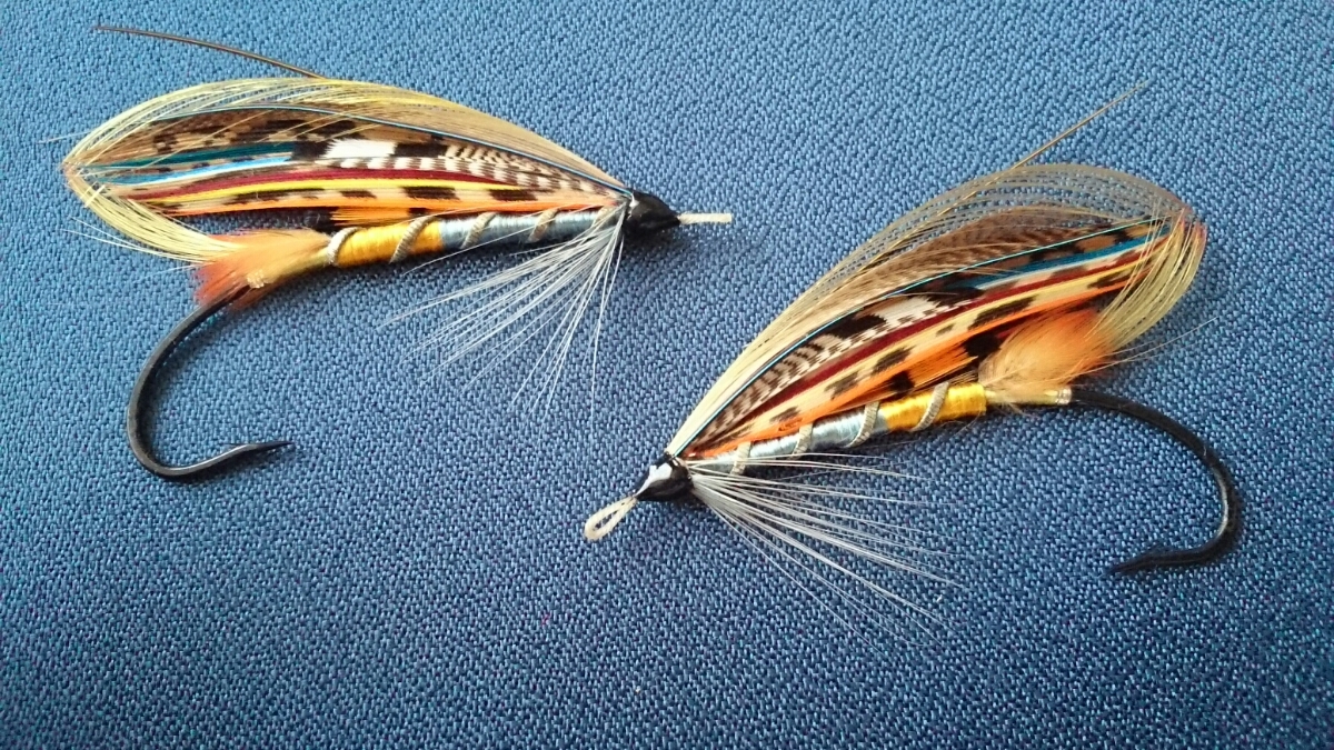 【新品】*Sherbrook シャーブルック PARTRIDGE CS10/3 1/0 2flies set Classic Salmon