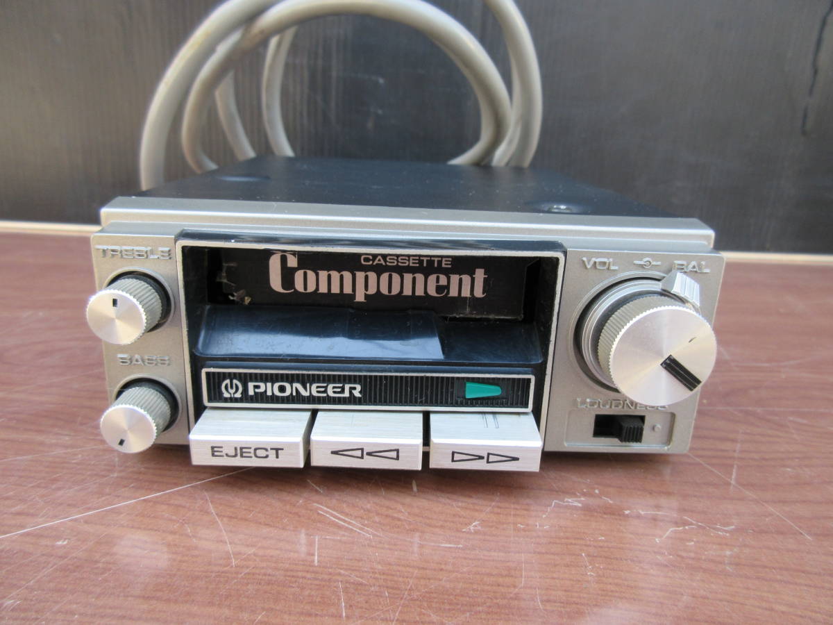 PIONEER カーステレオ カセットデッキ KP55G の落札情報詳細 ヤフオク落札価格情報 オークフリー