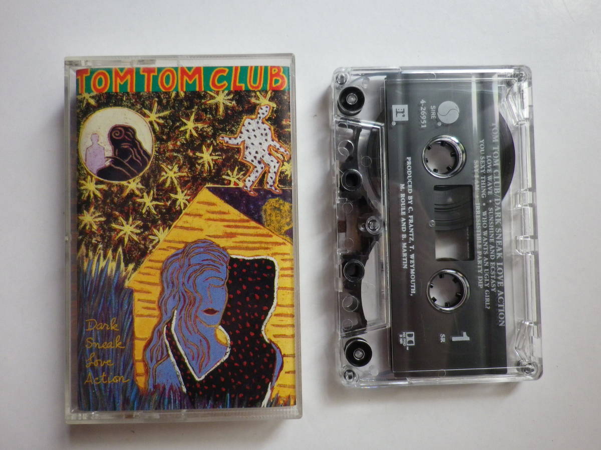 カセット TOM TOM CLUB DARK SNEAK LOVE ACTION トムトムクラブ 輸入版 中古カセットテープ 多数出品中の落札