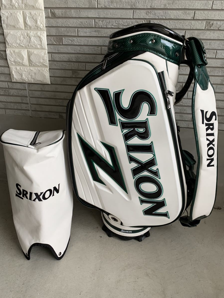 そのまま 【新品・未使用】スリクソン マスターズ・キャディバッグ 松山選手優勝2021年版 スポーツ・