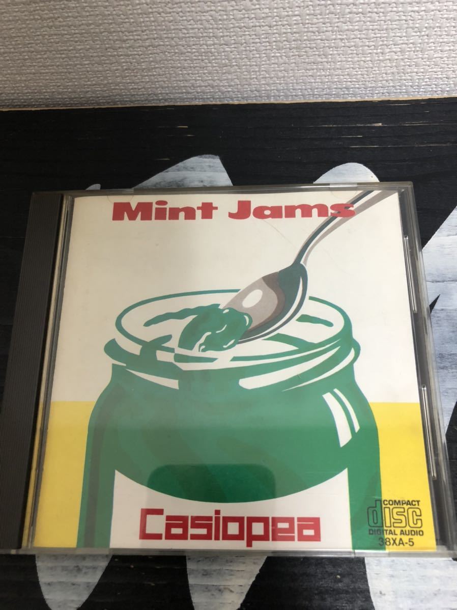 【旧企画初期CD 38XA5】カシオペア ミントジャム CASIOPEA mint jams 和ジャズ fusion jazz aor 和