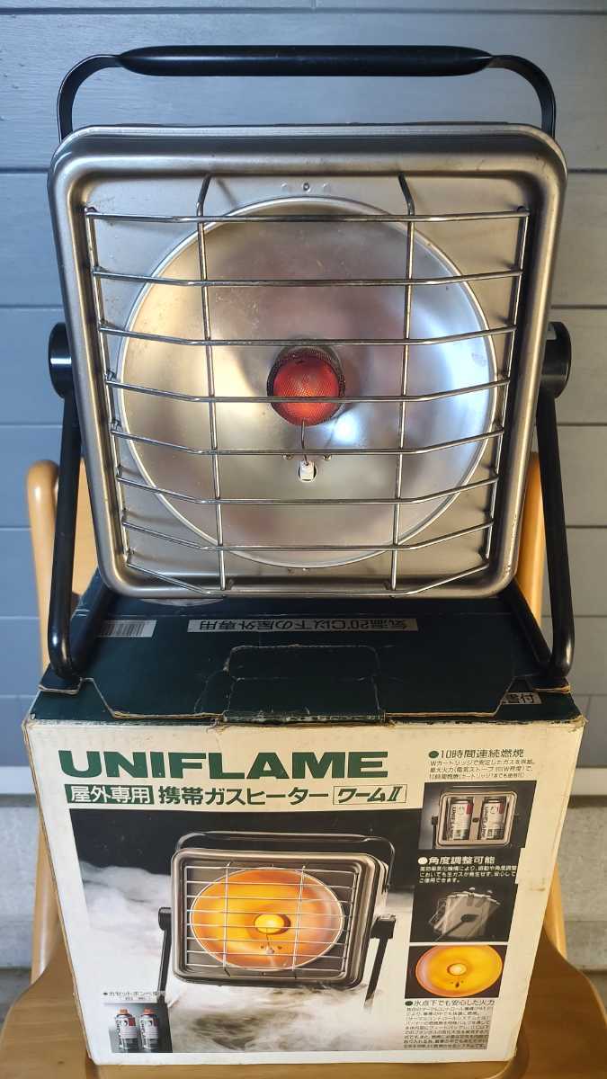 【傷や汚れあり】ユニフレームガスヒーター ワーム Ⅱキャンプ アウトドア ハンディ UNIFLAME GAS HEATER の落札情報詳細