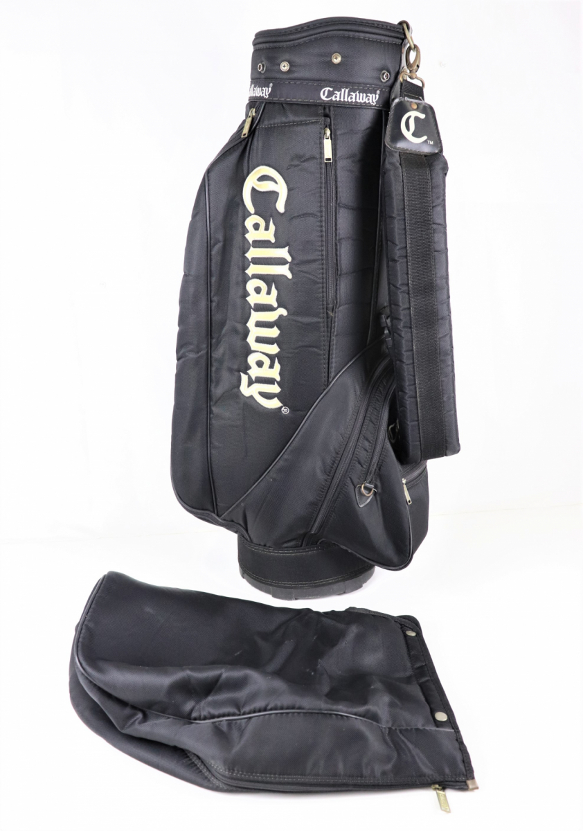 【傷や汚れあり】CALLAWAY GOLF BAG キャロウェイ キャディー ヘッドカバー付き クラブ収納 ゴルフ用品 ゴルフギア ゴルフ