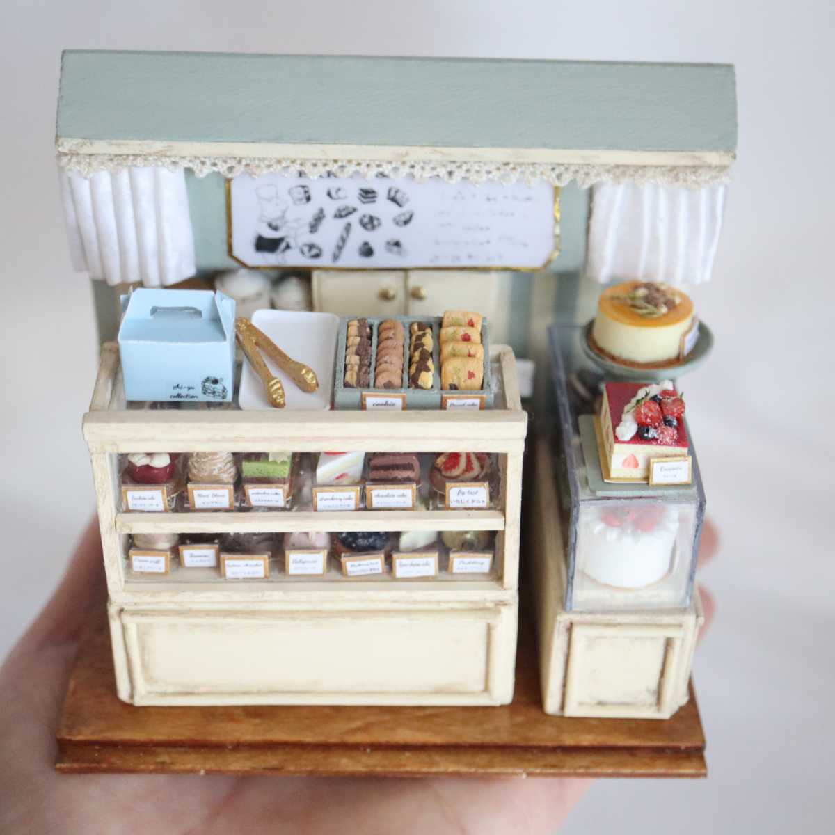 【未使用】chiyu ミニチュア miniature ドールハウス dollhouse ハンドメイド handmade ミニチュアスイーツ