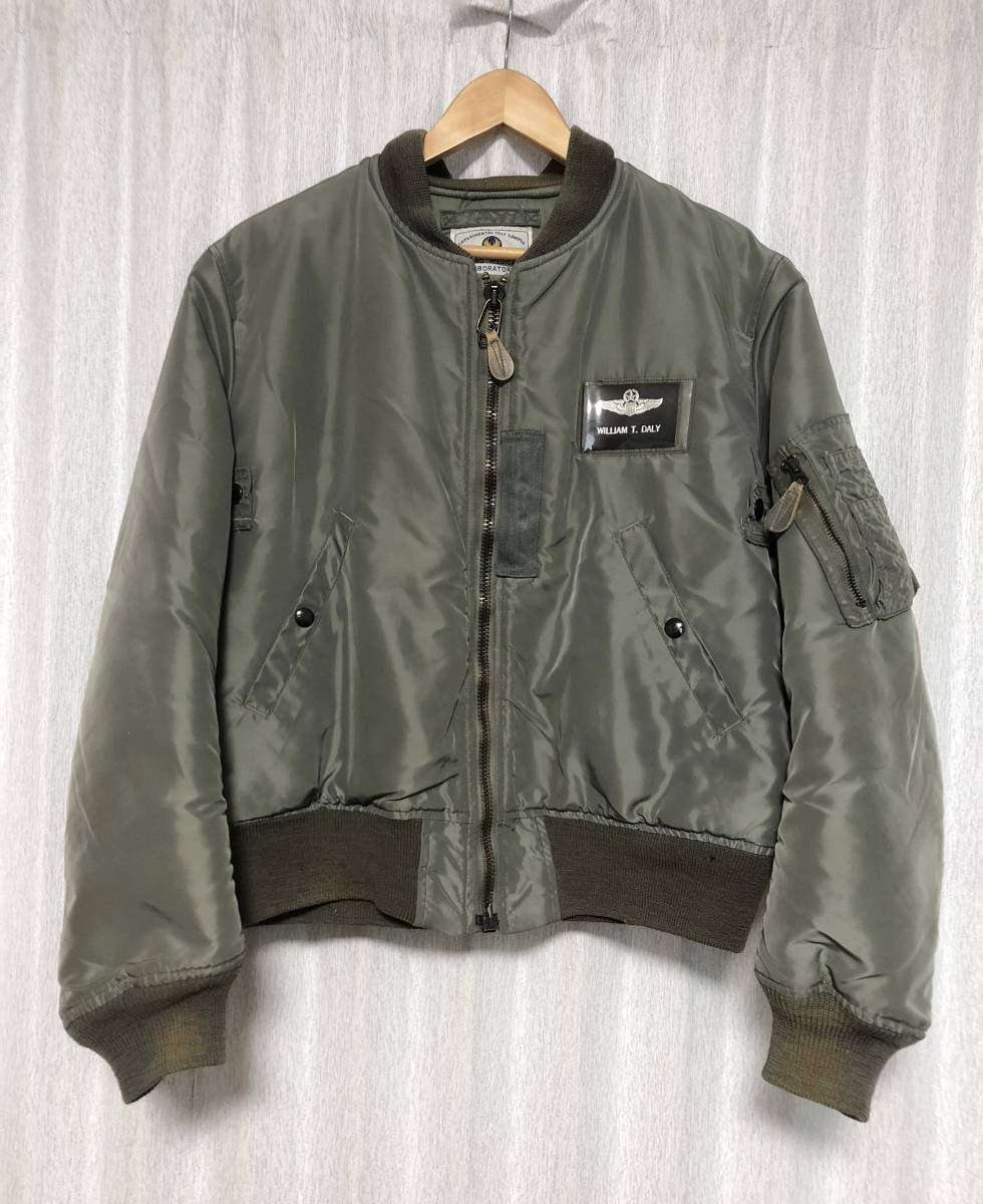 【中古】USA製☆[AERO MEDICAL LABORATORY] MA1 TEST SAMPLE フライトジャケット M FARLEY ENTERPRISES社の落札情報詳細
