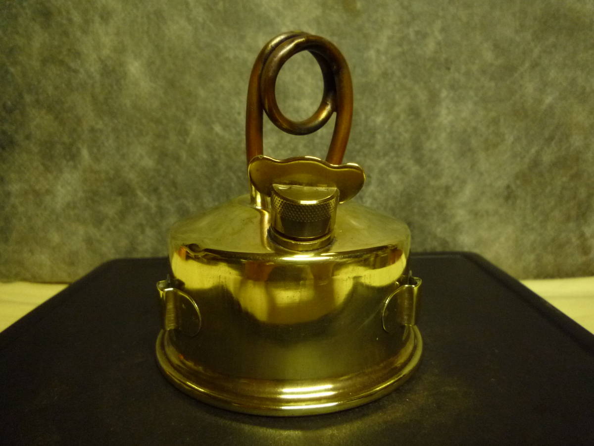 【中古】コイルバーナー 真鍮製 火遊びの好きな方に！ シングルバーナー ホワイトガソリン使用 ガソリンストーブの落札情報詳細 ヤフオク落札