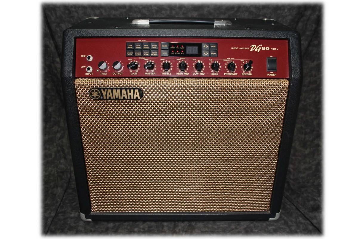 YAMAHA ヤマハ 名機 ギターアンプ アラン・ホールズワース／リッチー・コッツェン／野呂一生 【 DG80112A 】の落札情報詳細