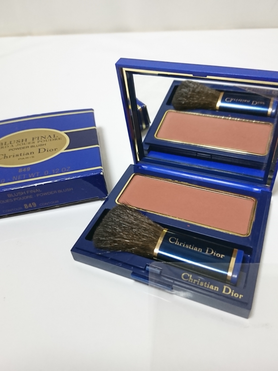 ほぼ未使用 クリスチャンディオール ブラッシュ フィナル 849 頬紅 チーク Christian Dior BLUSH FINAL 定形外