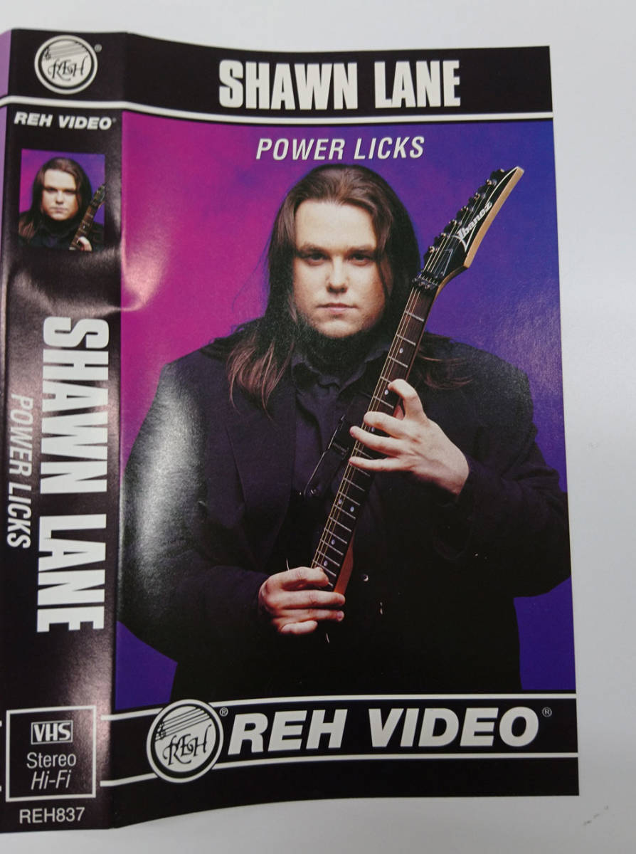 SHAWN LANE POWER LICKS ショーン レーン VHSビデオ DVDオマケ付 の落札情報詳細 ヤフオク落札価格情報 オークフリー