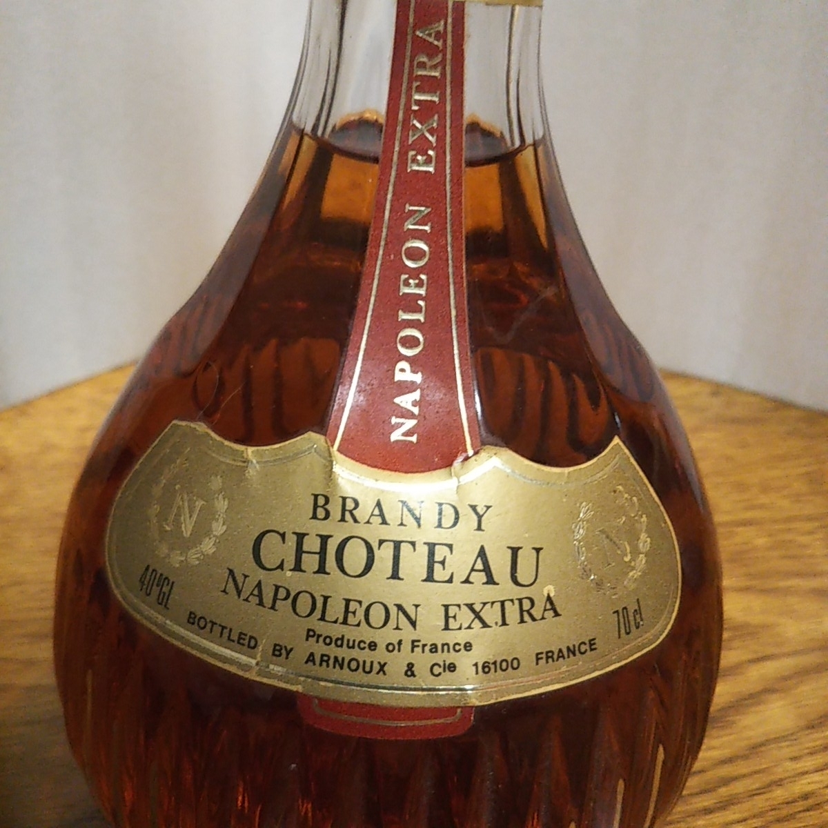 【新品】(送料無料)BRANDY CHOTEAU NAPOLEON EXTRA ナポレオン ブランデー 特級 40度 700mm 古酒の落札