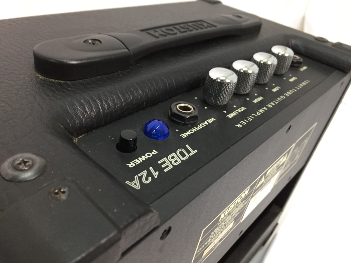 カスタム KUSTOM ミニギターアンプ スモールコンボアンプ エレキギター用 TUBE 12A 音響機器 1円～★T11435Nの落札情報