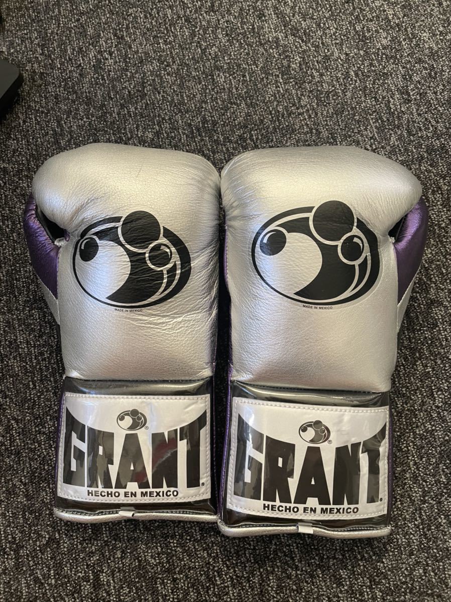 【目立った傷や汚れなし】GRANT グラント ボクシンググローブ メイウェザー 井上尚弥 ウイニング winningの落札情報詳細