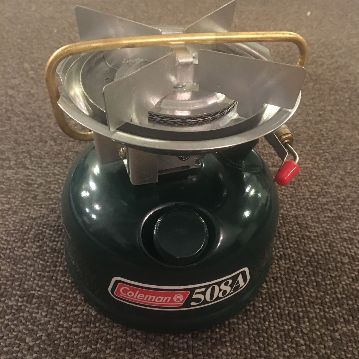 【未使用】未使用品 Coleman コールマンシングルバーナー ガソリン508A700J 2010年 MADE IN USAの落札情報詳細