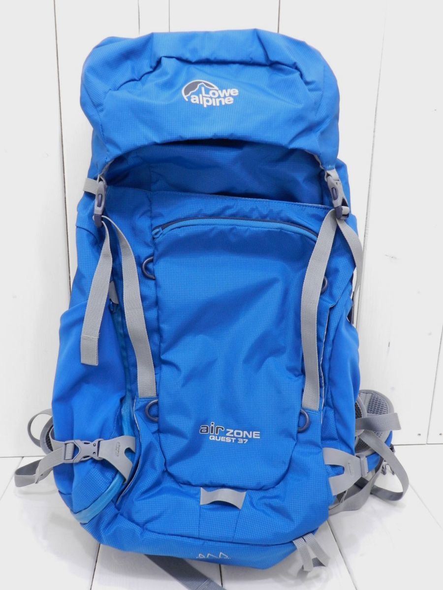 【やや傷や汚れあり】[B146U549] Lowe Alpine / ロウアルパイン バックパック air zone Quest 37 ブルー