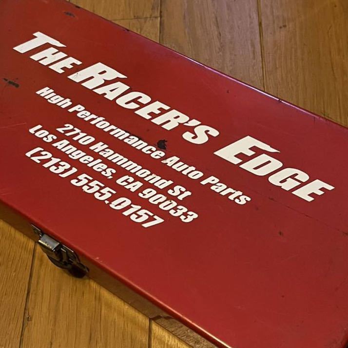 【未使用】ステッカー ザ レーサーズ エッジ 23cm 白 ワイルドスピード The Racers Edge fast furious