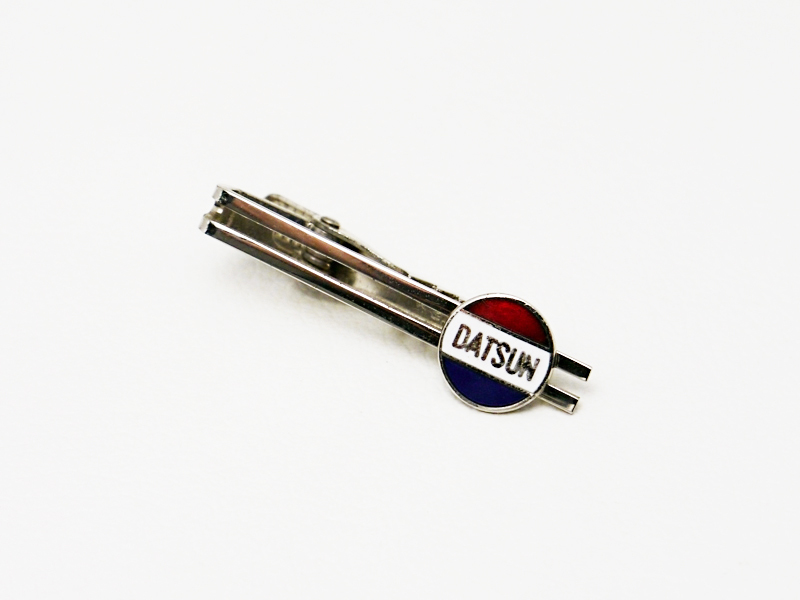 【やや傷や汚れあり】1 希少【送料無料】DATSUN ネクタイピン ダットサン タイピン タイバー 企業 ノベルティ 日産 NISSANの