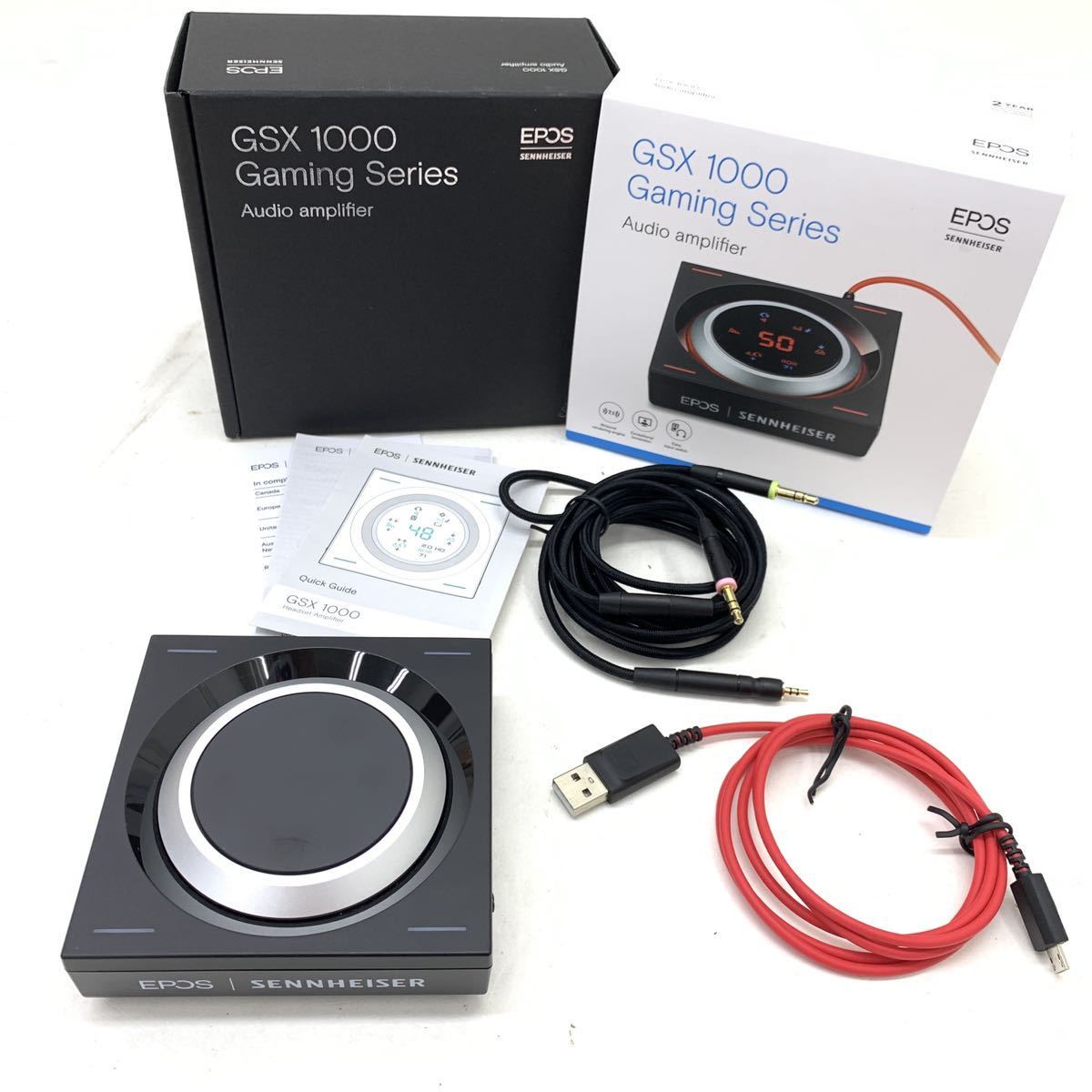 【やや傷や汚れあり】100H405★ 1円～ 動作品 EPOS SENNHEISER GSX 1000 Gaming Series Audio