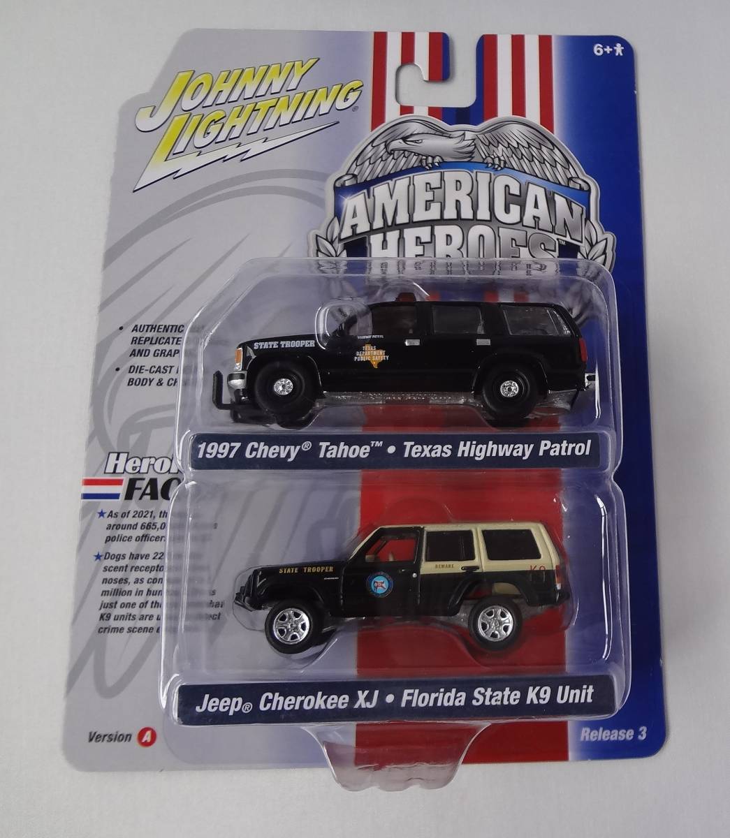 【未使用】JOHNNY LIGHTNING ジョニーライトニング 1/64 1997 Chevy Tahoe Texas /Jeep