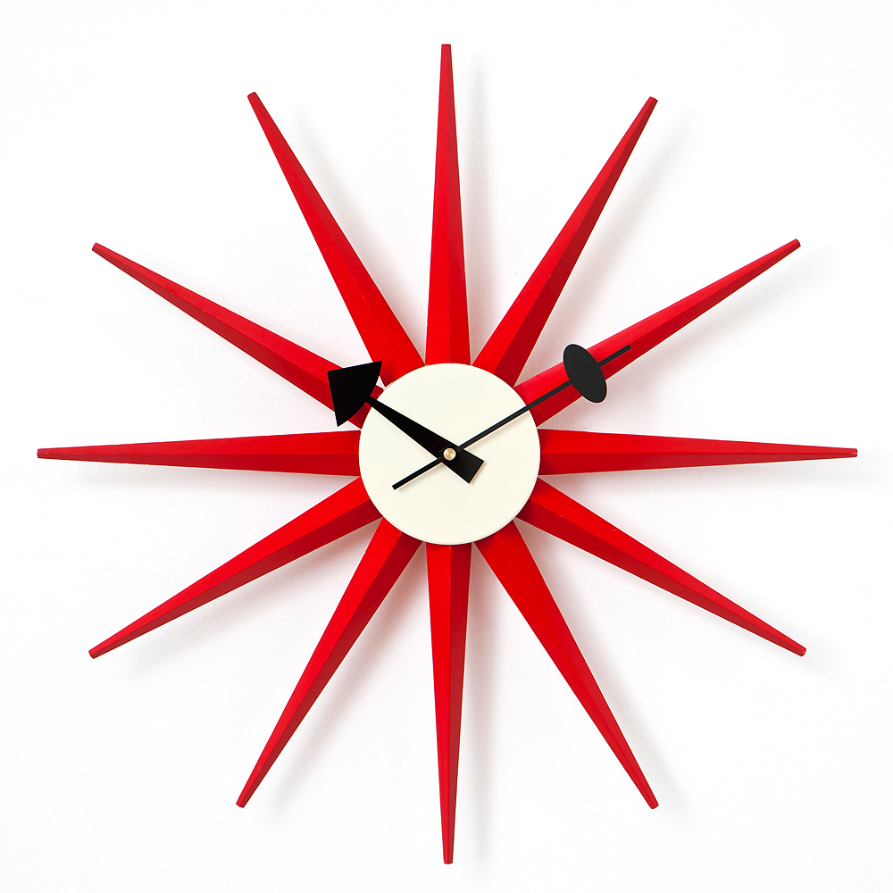 【未使用】ジョージネルソン サンバーストクロック 掛け時計 ジョージ・ネルソン Nelson クロック ジェネリック 家具