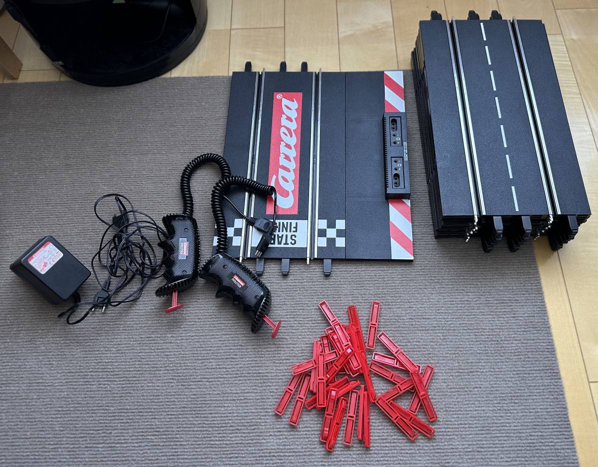 【目立った傷や汚れなし】カレラ スロットカー エボリューション コース 1/32 Carerra Slot car track